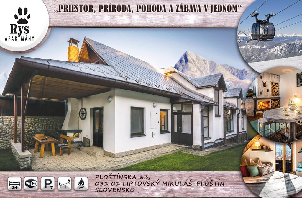 Rys Apartmany - Liptov Липтовски-Микулаш Экстерьер фото